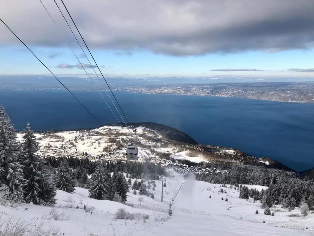 Votre Studio Balneo Bien-Etre A La Montagne Thollon-les-Memises Zewnętrze zdjęcie