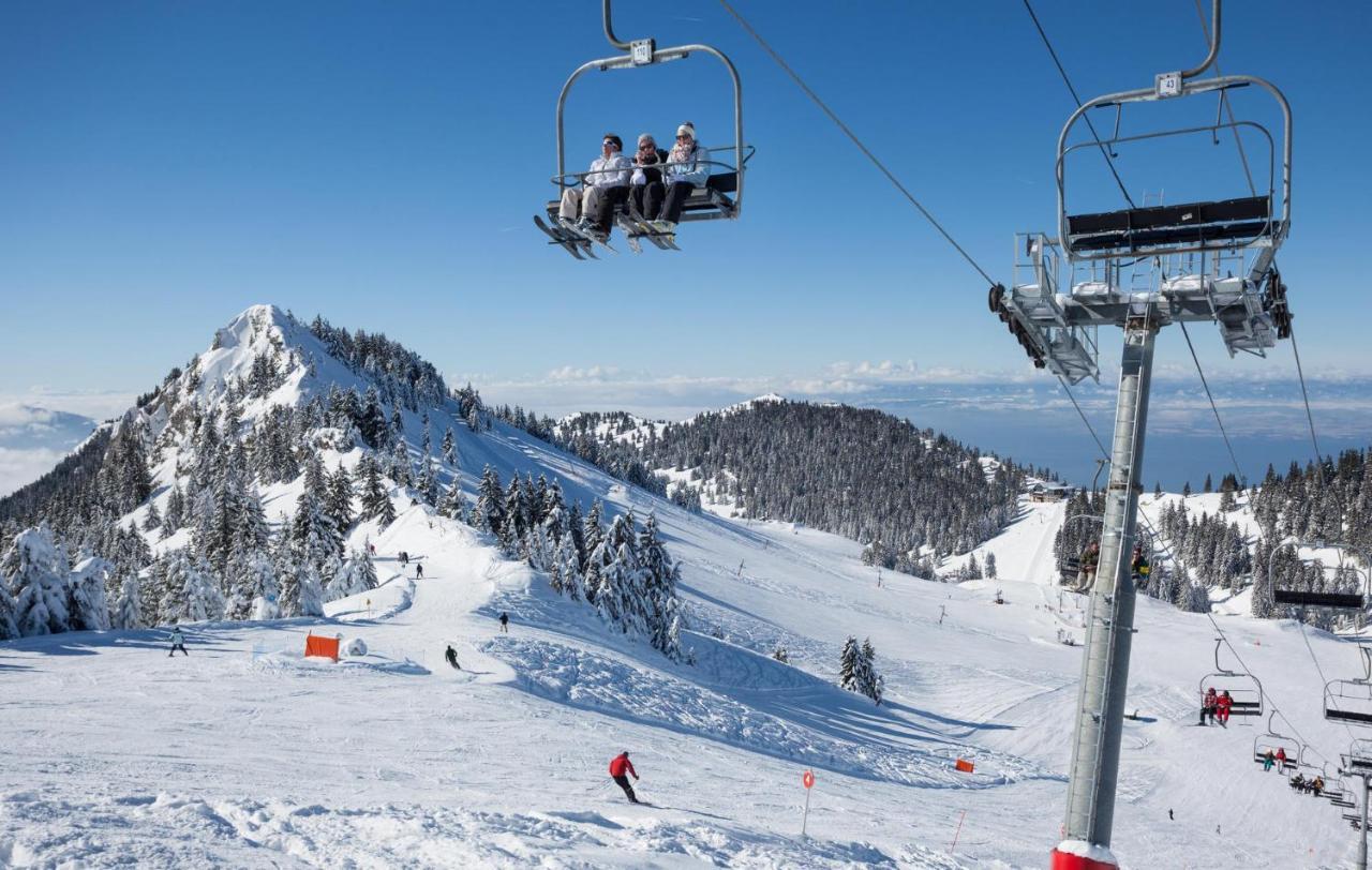 Votre Studio Balneo Bien-Etre A La Montagne Thollon-les-Memises Zewnętrze zdjęcie